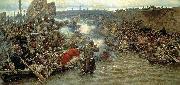 Vasily Surikov Conquest of Siberia by Yermak oil painting reproduction